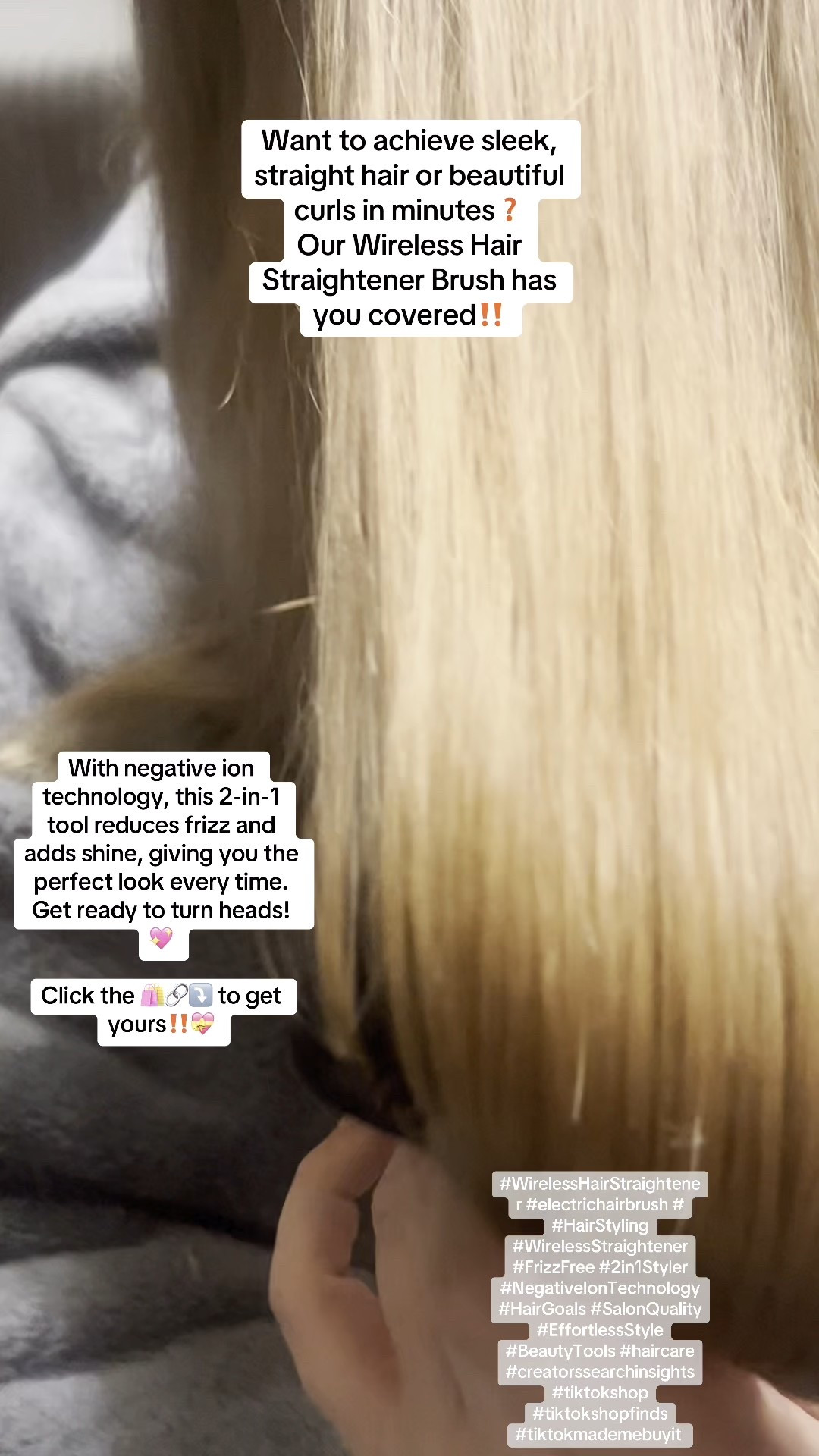 Wireless Hair Straightener Brush Portable Cordless Electric Mini Hot Iron & Curler 2-in-1 Negative Ion Hot Comb Professional Styling Tools

Say Goodbye to Bad Hair Days! 🌟✨

Want to achieve sleek, straight hair or beautiful curls in minutes? Our Wireless Hair Straightener Brush has you covered!


With negative ion technology, this 2-in-1 tool reduces frizz and adds shine, giving you the perfect look every time. Get ready to turn heads! 💖

Click the image ⤵️ to get yours‼️💝

#WirelessHairStraightener #electrichairbrush #
#HairStyling #WirelessStraightener #FrizzFree #2in1Styler #NegativeIonTechnology #HairGoals #SalonQuality #EffortlessStyle #BeautyTools #haircare



#LTKFindsUnder100 #LTKOver40 #LTKBeauty