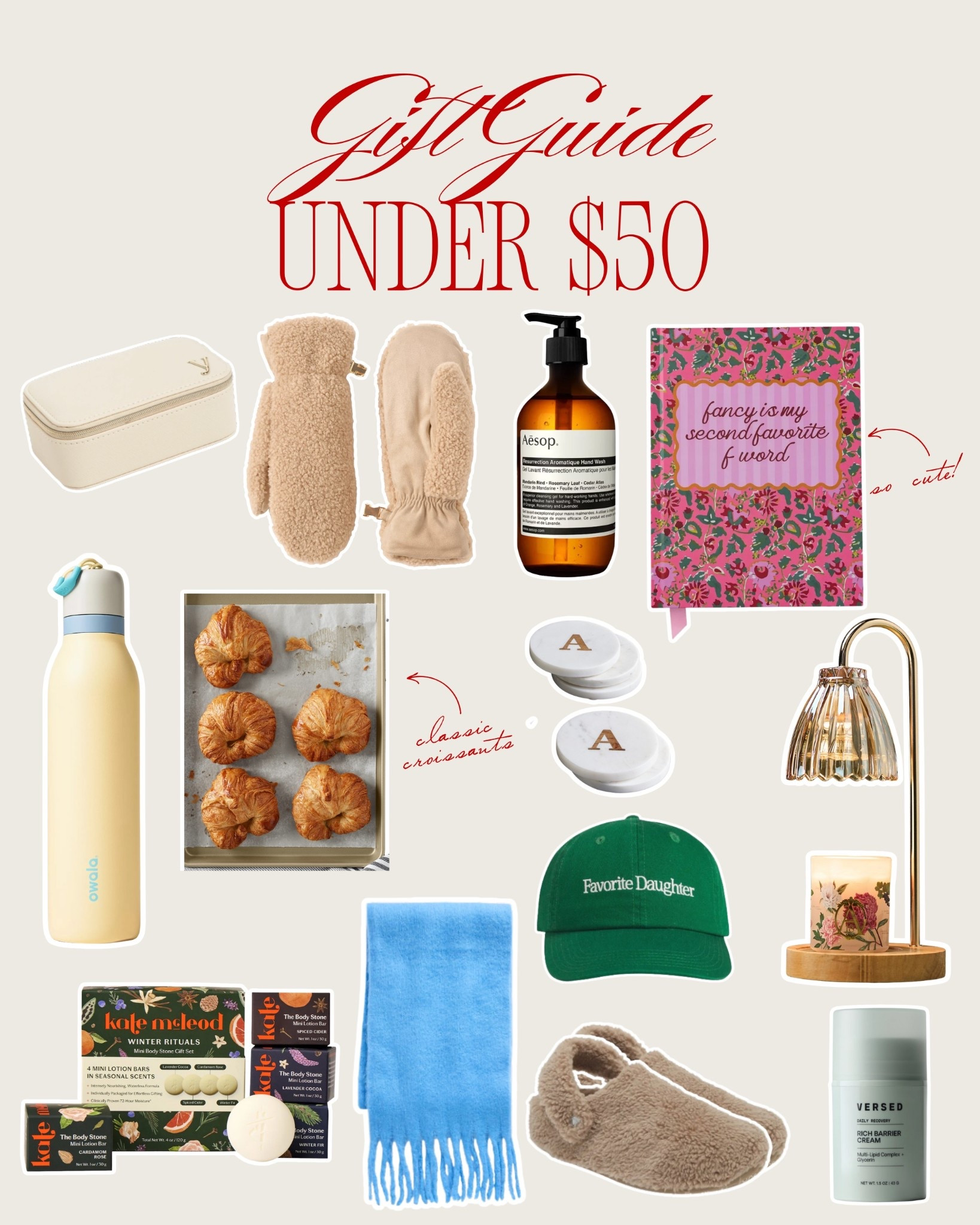 Gifts under $50!!!! 

#LTKGiftGuide #LTKFindsUnder50 #LTKFindsUnder100