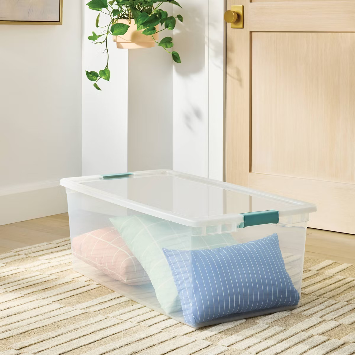 110qt Storage Bin with Latches - Brightroom™ | Target