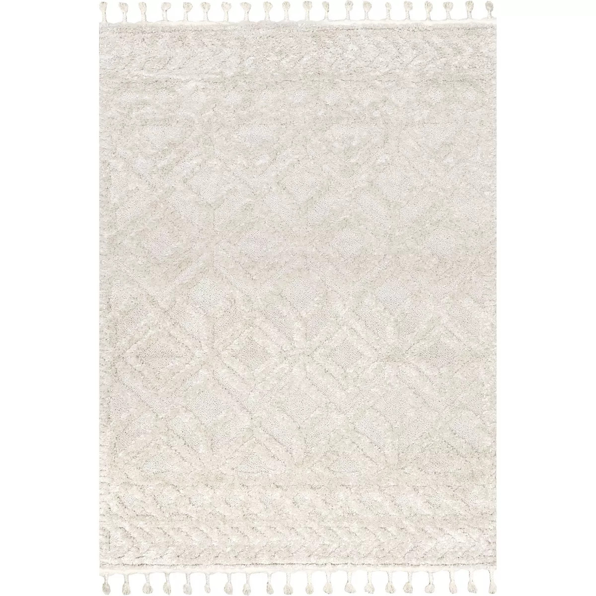 Nuloom Akia Lattice High/Low Tassel Area Rug | Target