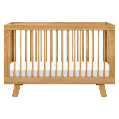 Babyletto Hudson 3-in-1 Convertible Crib with Toddler Rail - Honey | Target