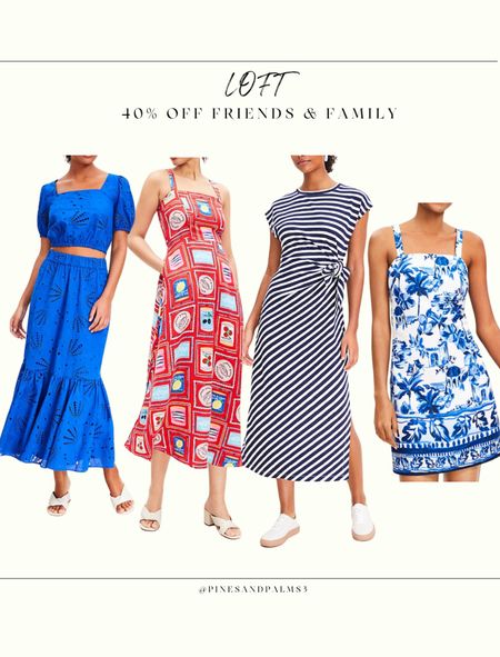 Loft sale, matching set, midi dress

#LTKstyletip #LTKfindsunder100 #LTKparties