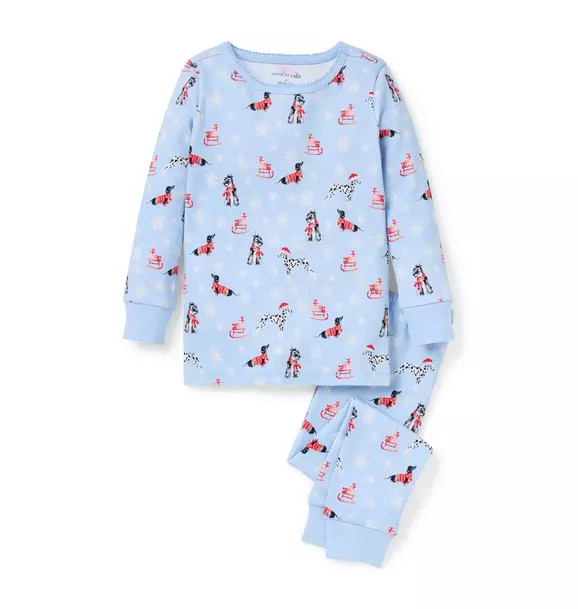 Good Night Pajama In Holiday Dogs | Janie and Jack