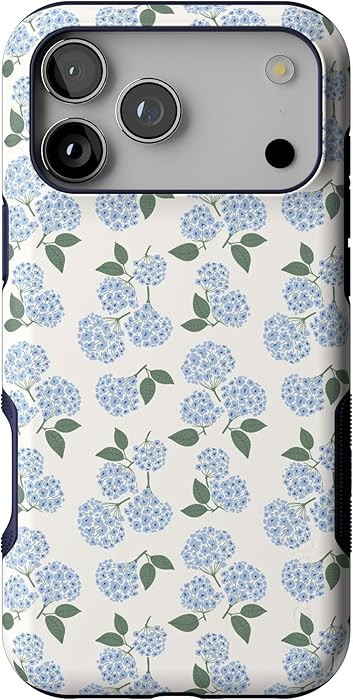 Casely iPhone 17 Pro Max Case | Nantucket Cottage | Blue Hydrangea | Bold Protective Design | Com... | Amazon (US)