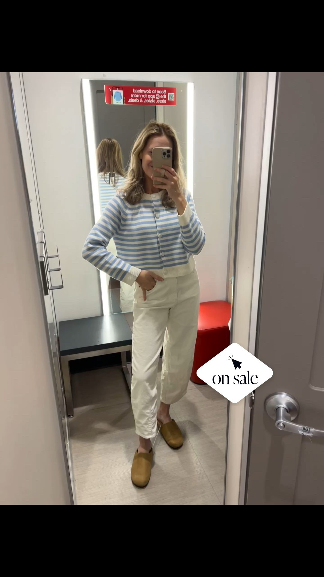 Target barrel corduroy pants on clearance now! These were actually quite comfy and nice, I recommend the long if you’re taller than 5’8”. Fit true to size, I’m a 6. 

#LTKSaleAlert