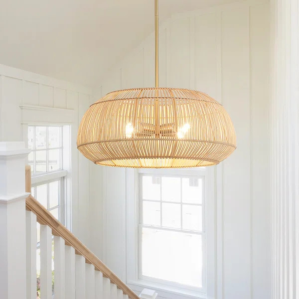 Tamil 4 - Light Dimmable Geometric Chandelier | Wayfair North America