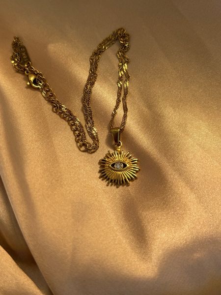 Gold plated water resistant and tarnish free necklace 

#LTKstyletip #LTKfindsunder50