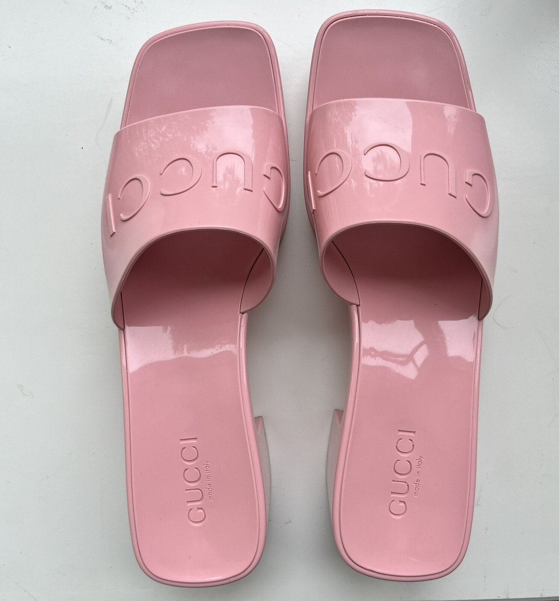 Gucci Pink Jelly Sandals size 42 | eBay US