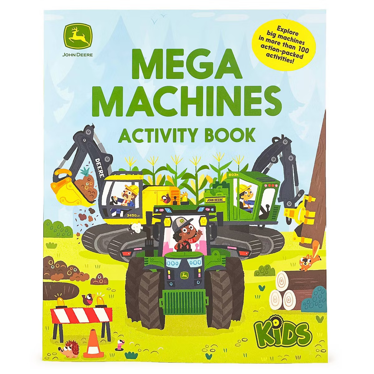 Mega Machines Activity Book - (Board Book) | Target