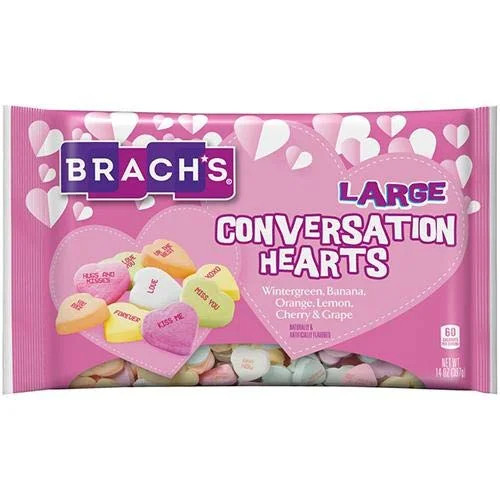Large Conversation Hearts, 14 oz Bag - Walmart.com | Walmart (US)