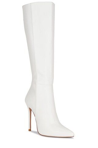FEMME LA Miliano Vegan Leather Boot in Nieve from Revolve.com | Revolve Clothing (Global)