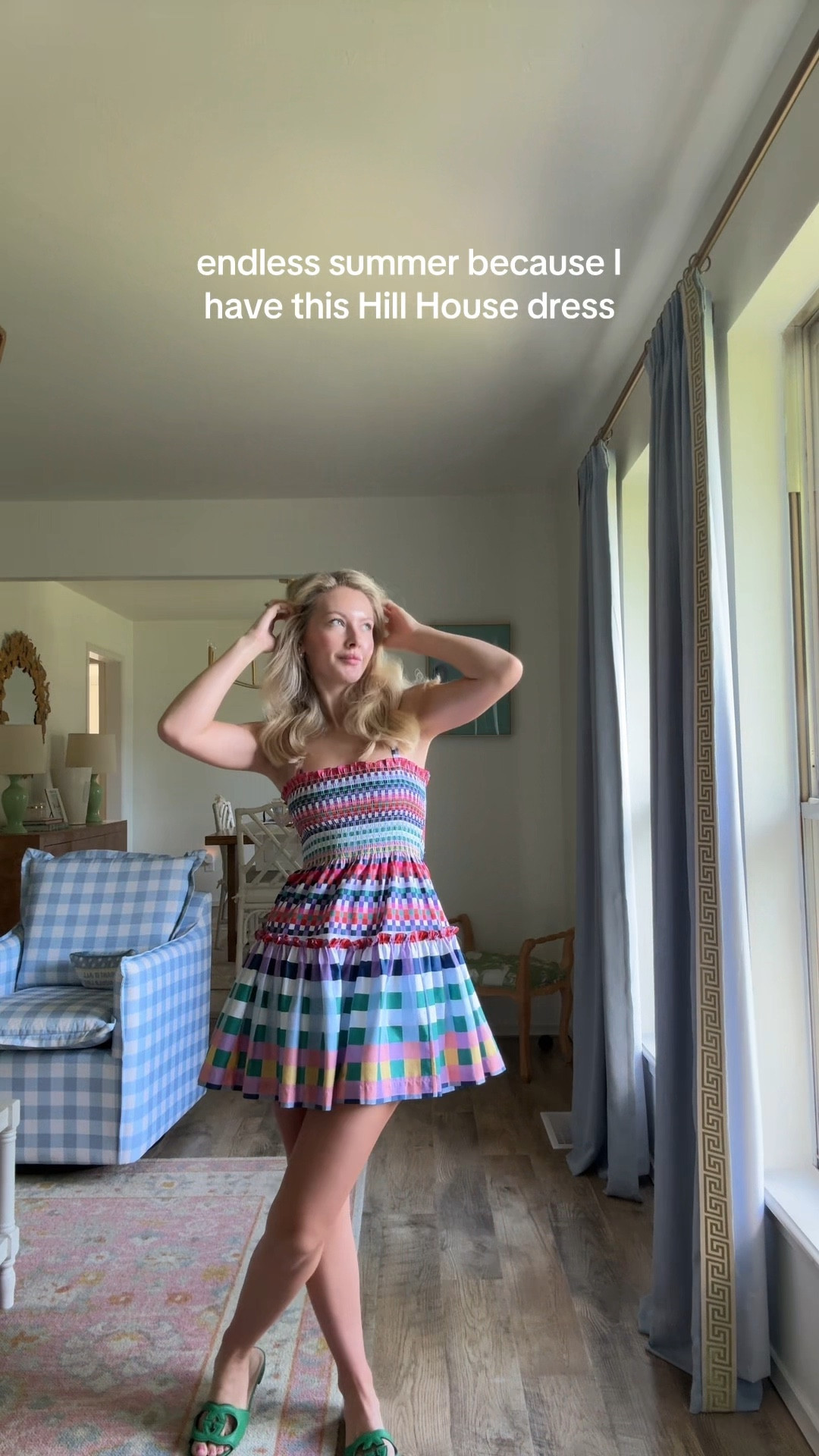 Hill House Summer! wearing an xs