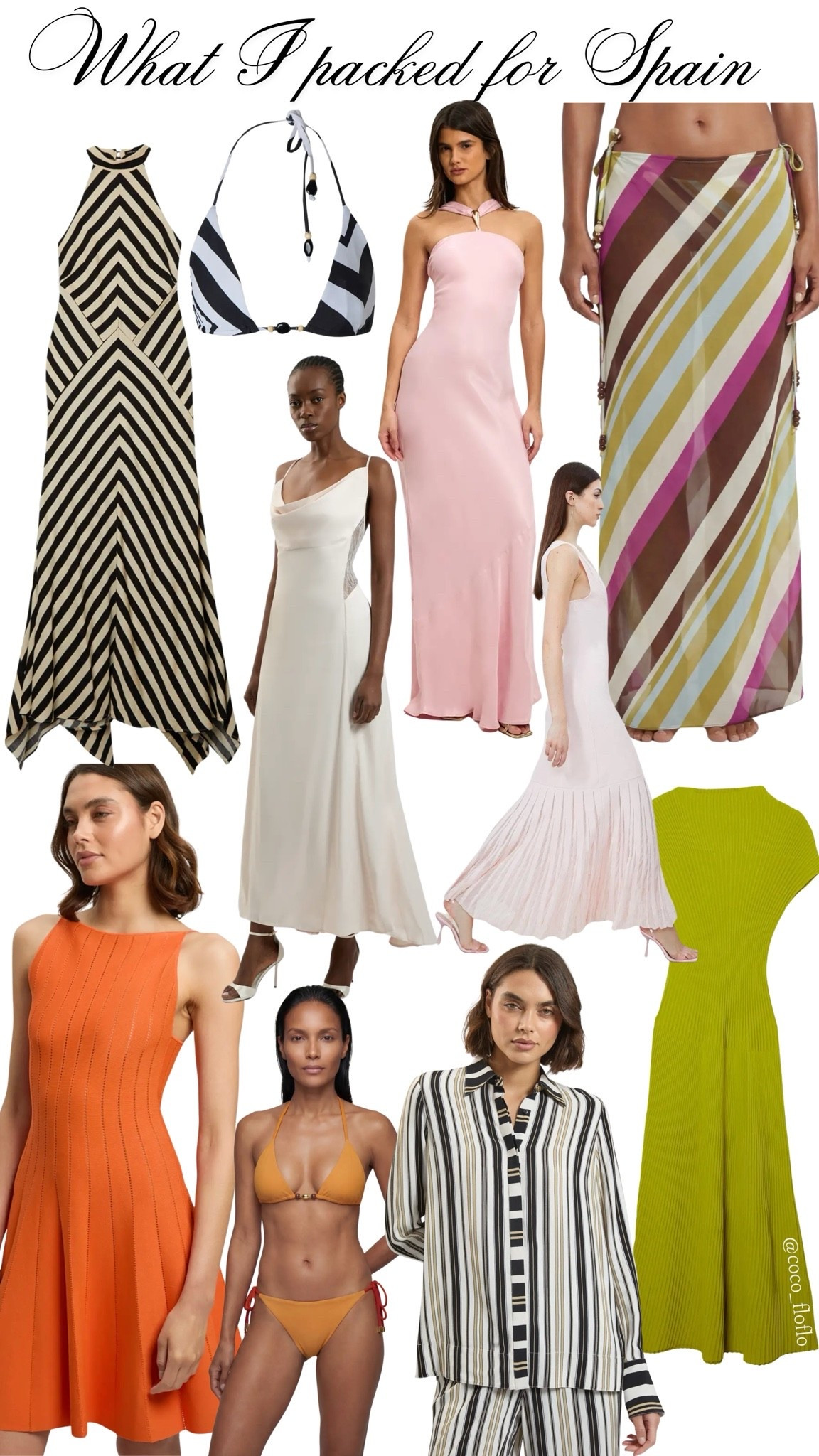 Everything I packed for my trip in Spain

#LTKtravel #LTKsummer #LTKdresses