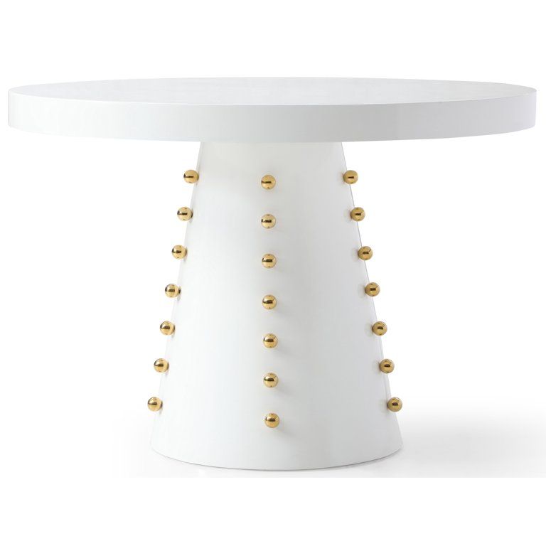 Meridian Furniture Scarpa White Dining Table | Walmart (US)