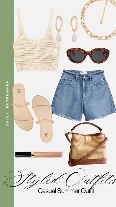 Another dad short outfit because these are THE best denim shorts for summer!

Summer style, summer outfit ideas, denim shorts 

#LTKFindsUnder100 #LTKStyleTip #LTKFindsUnder50