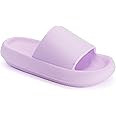 Joomra Pillow Slippers for Women and Men Non Slip Quick Drying Shower Slides Bathroom Sandals | U... | Amazon (US)