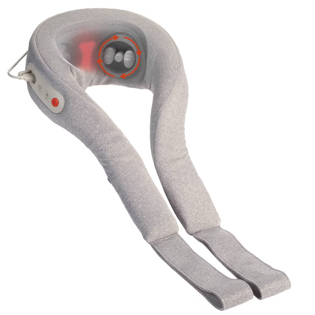 Sharper Image Realtouch Shiatsu Electric Neck Massager: Fabric, Electric Therapy, 6 Pieces | Target