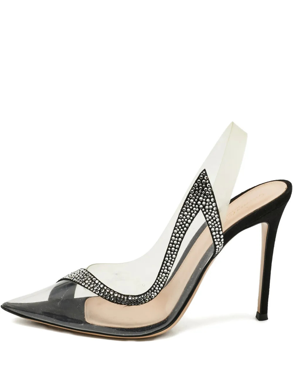 Gianvito Rossi Hortensia slingback pumps - Black | Farfetch Global
