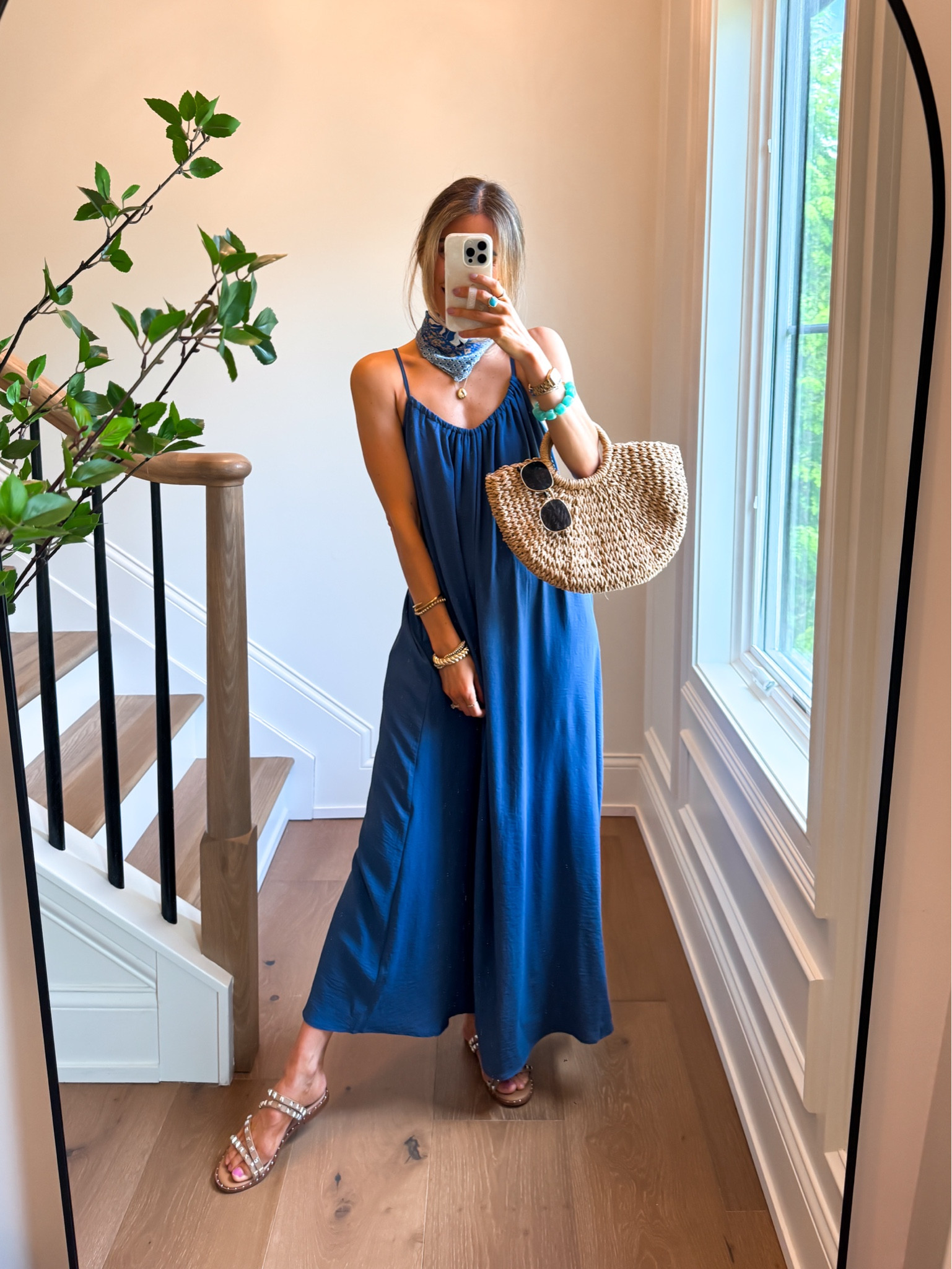 Wearing a small maxi dress. It’s gorgeous in the back!! Adjustable strings in the back.

#LTKootd #LTKSwim #LTKTravel