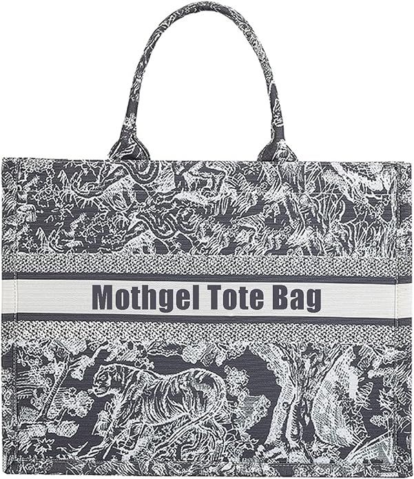 Women Tote Bag Fashion Handbags Canvas Crossbody Large Capacity Bag Trendy Designer Portable for ... | Amazon (US)