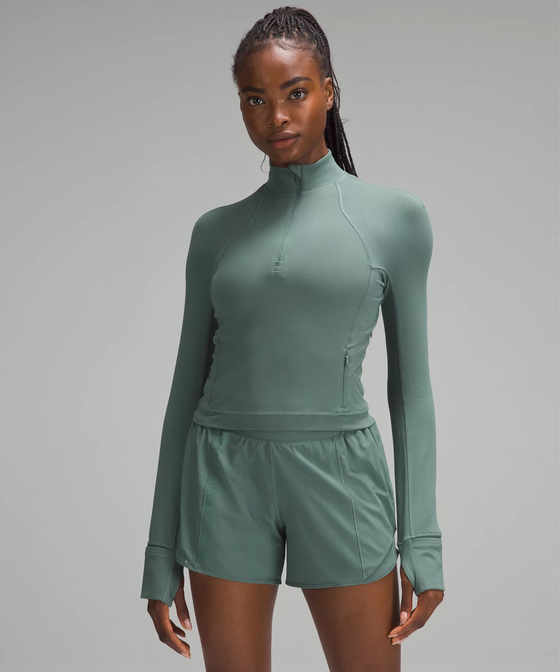 It's Rulu Run Cropped Half Zip | Lululemon (US)
