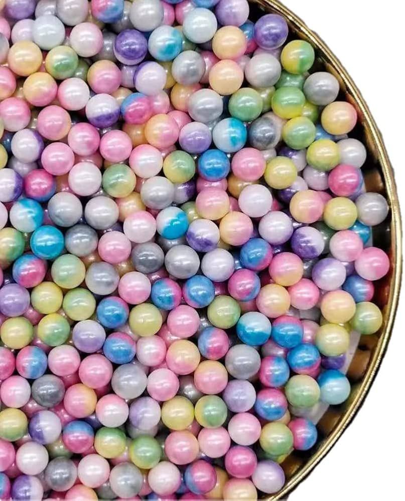 Rainbow Sprinkles Easter Edile Pearl Sprinkles Christmas sprinkles 130g 4.6OZ,Cake sprinkles,Cook... | Amazon (US)