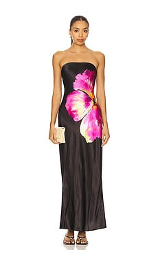 LSPACE Spring in Love Dress in After Midnight Hibiscus from Revolve.com | Revolve Clothing (Global)