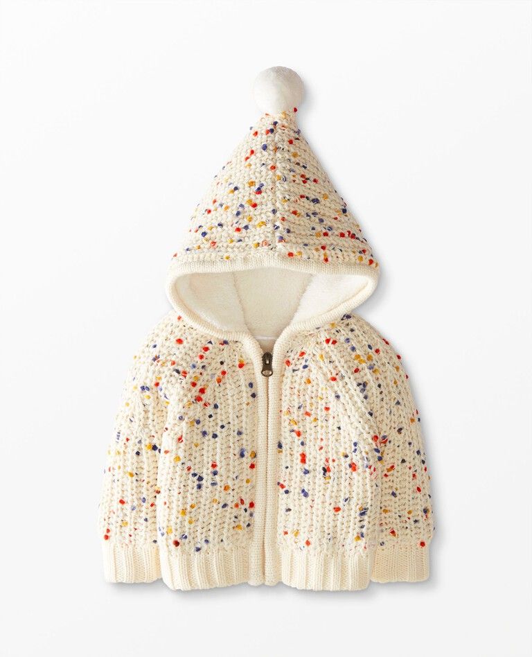 Baby Hooded Sweater Jacket | Hanna Andersson