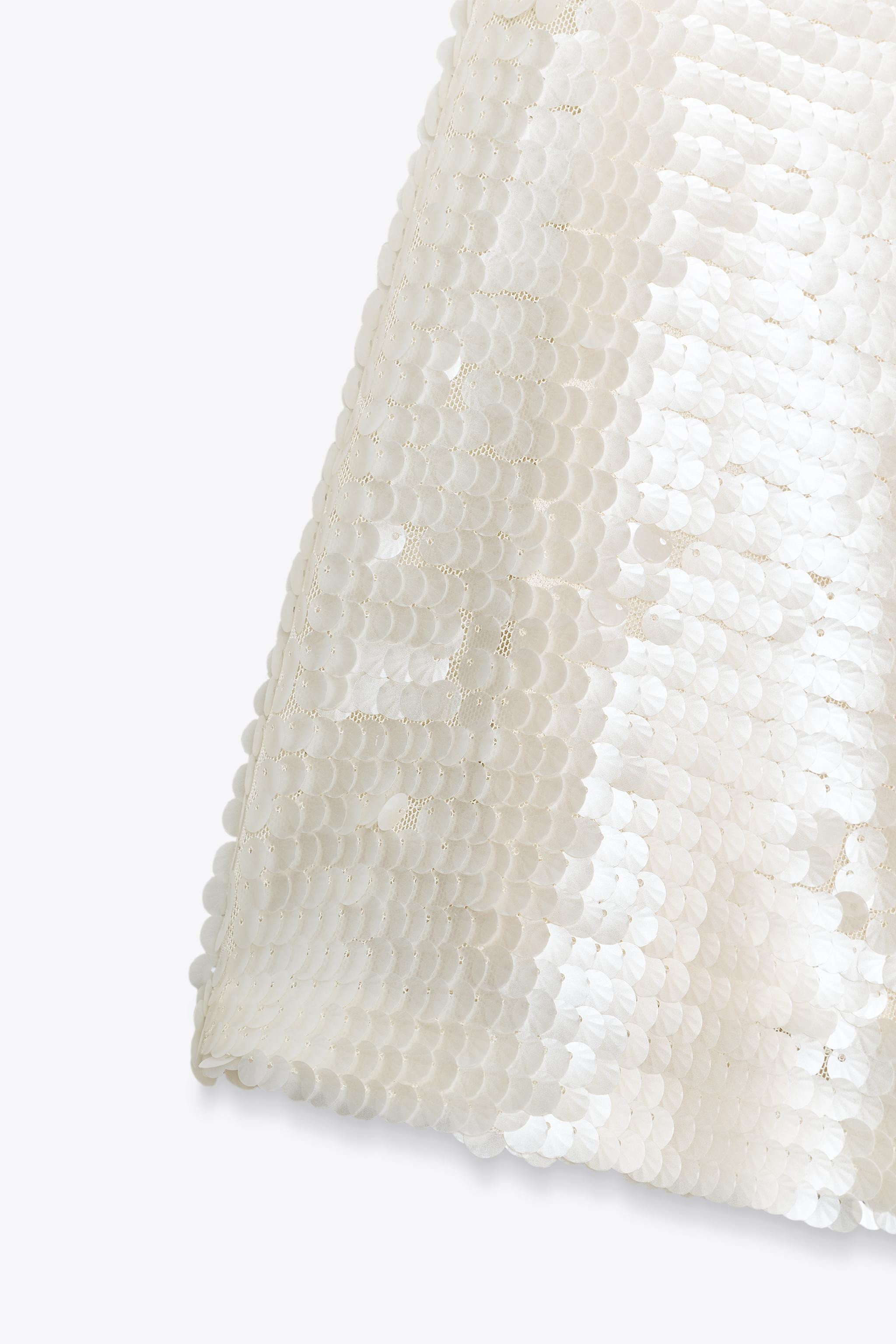 SEQUIN MINI SKORT | Zara US