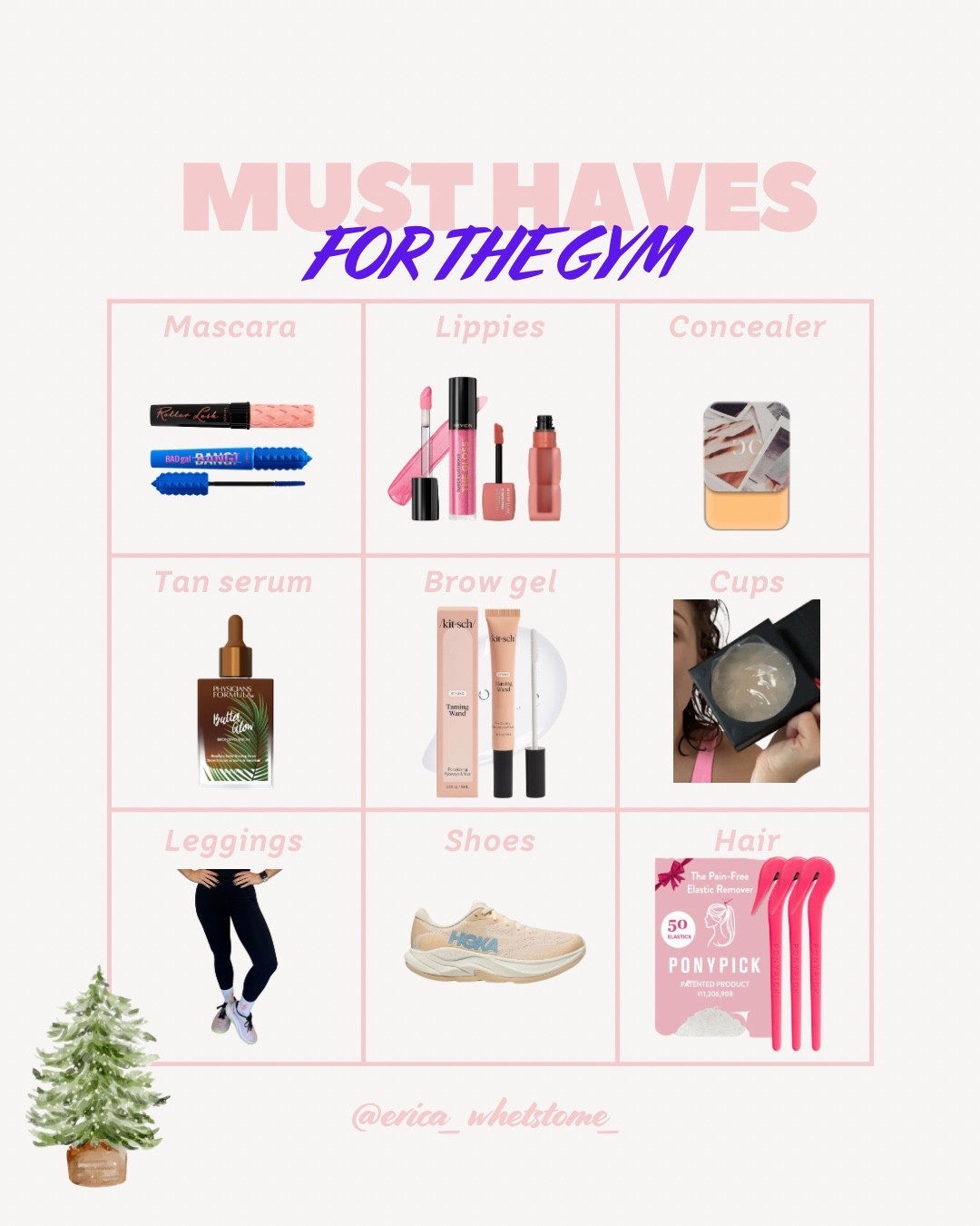 My fav things to have for working out! These would be great gifts or even great stocking stuffers! 

#LTKHoliday #LTKActive #LTKGiftGuide