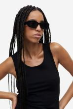 Ribbed Cotton Tank Top | H&M (US + CA)