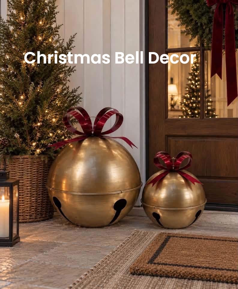 Walmart outdoor christmas bell decor