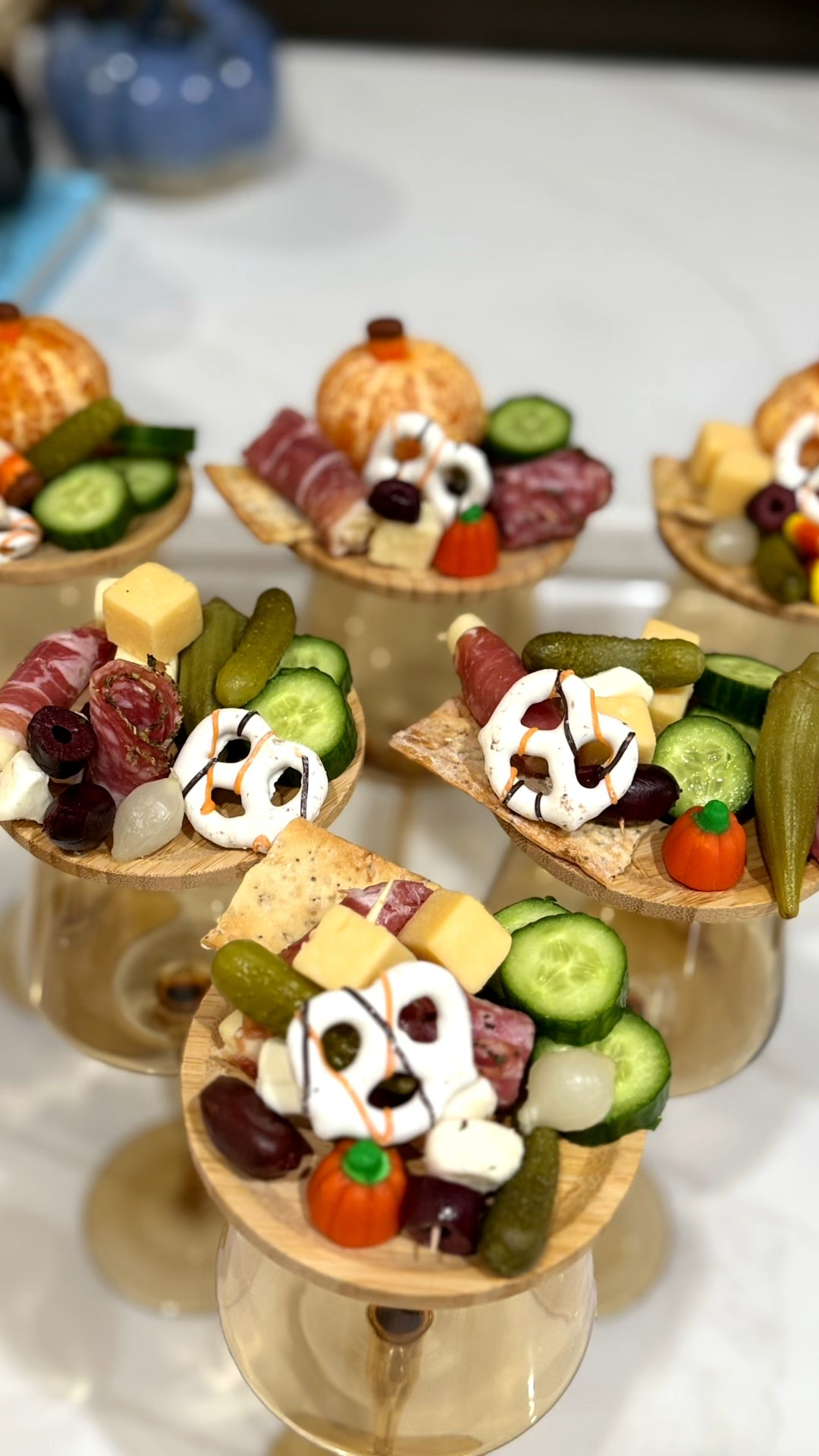 I found a fun new way to make charcuterie!!!  🧀🥖 My friend and I made these fun wine glass charcuterie toppers earlier this week! These would be perfect for parties!!!  

#LTKFindsUnder50 #LTKParties #LTKHome