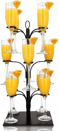 Cocktail Tree Stand by Ksestor - Holds up to 12 Glasses - Compatible with Champagne Glasses up to... | Amazon (CA)