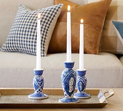 Lorraine Candle Holder | Pottery Barn (US)