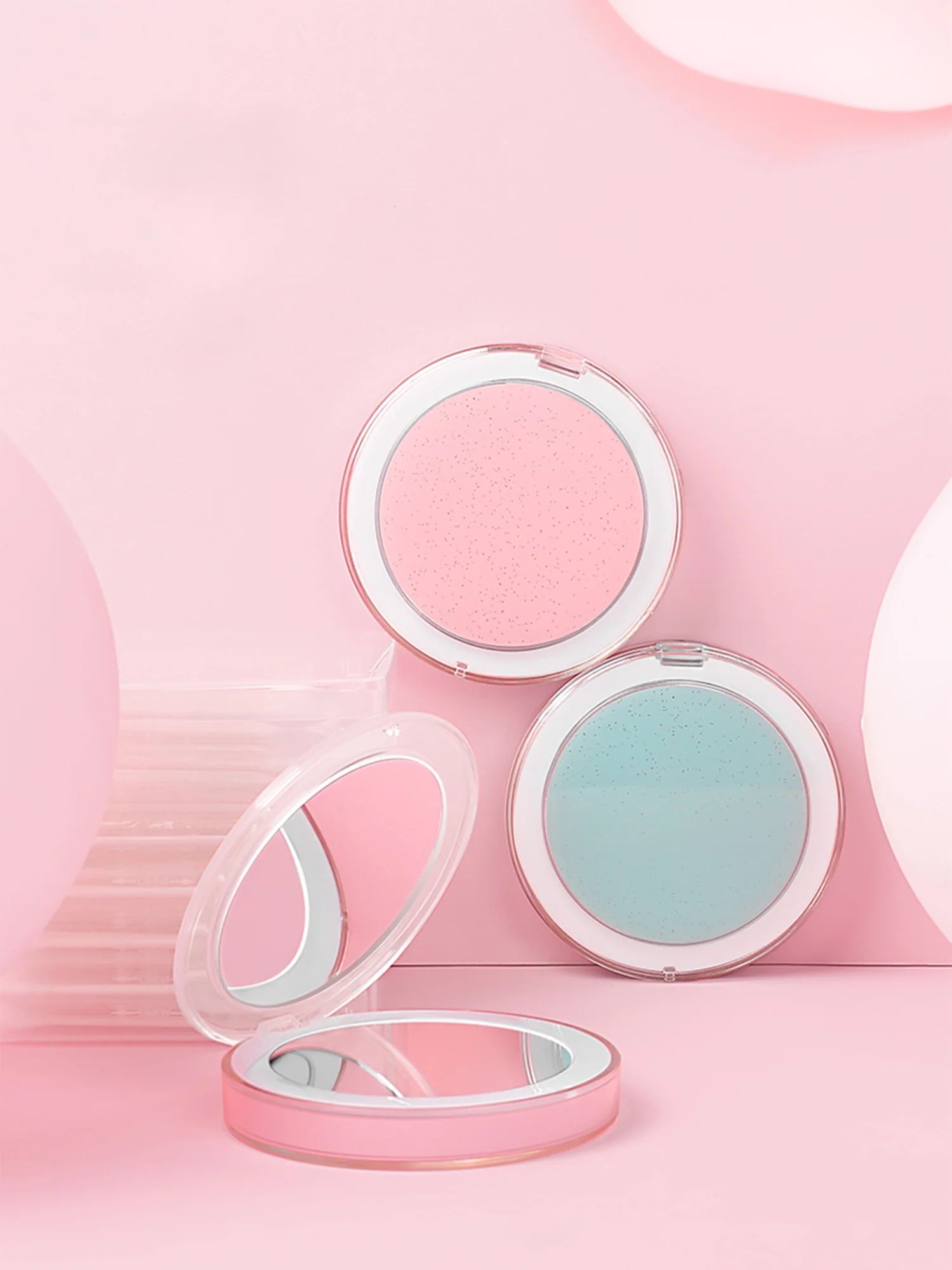 'Creamy' Glitter USB Portable Flash Light Mirror (3 Colors) | Goodnight Macaroon
