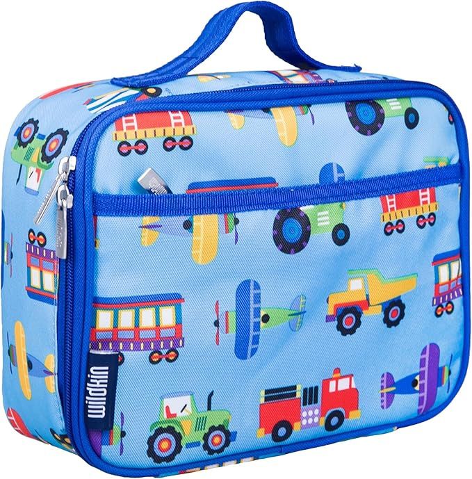 Wildkin Kids Insulated Lunch Box Bag for Boys & Girls, Reusable Kids Lunch Box is Perfect for Ear... | Amazon (US)