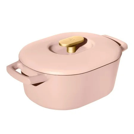 Beautiful 6 Quart Enamel Dutch Oven, Rose by Drew Barrymore | Walmart (US)