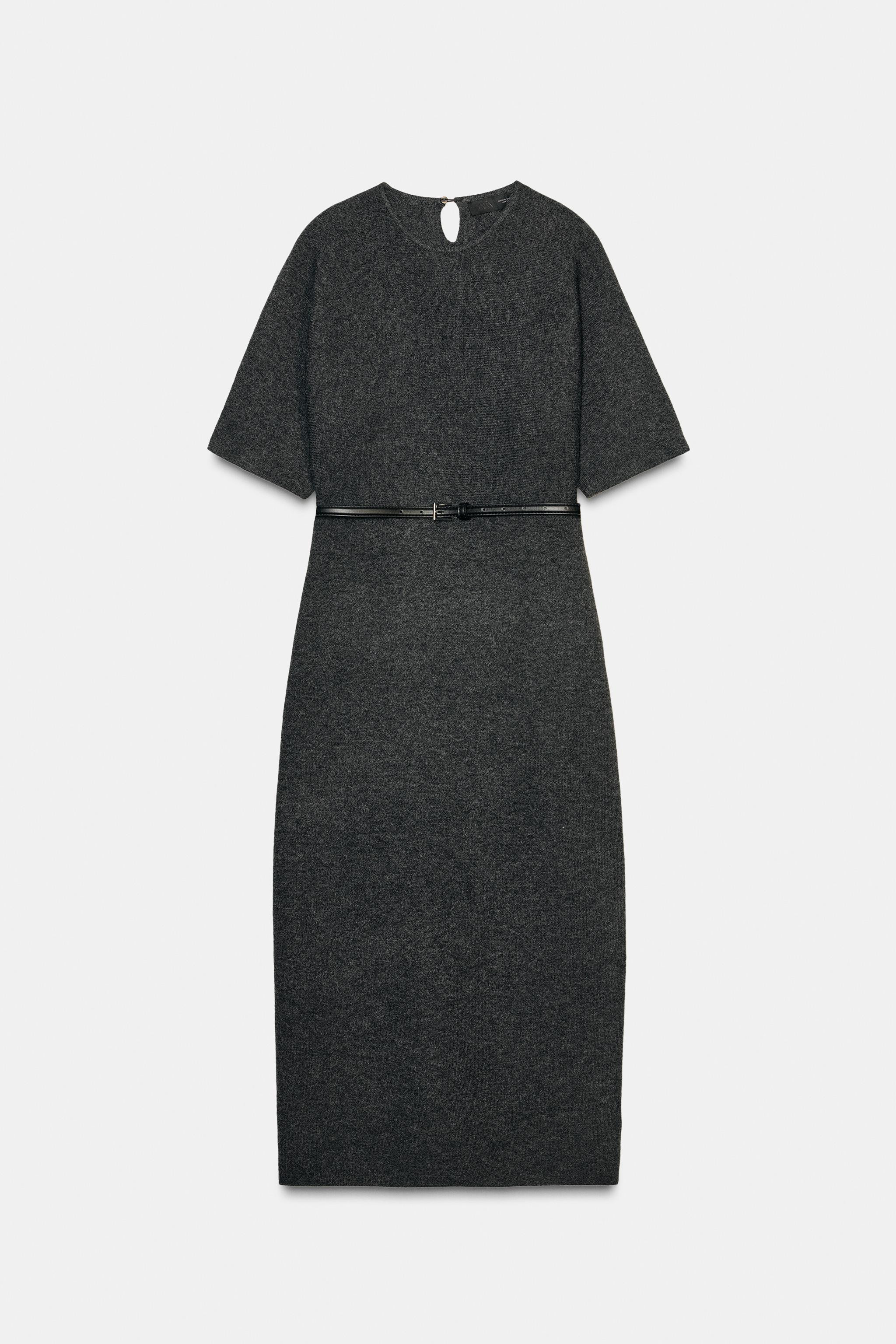 BELTED MIDI DRESS | Zara US