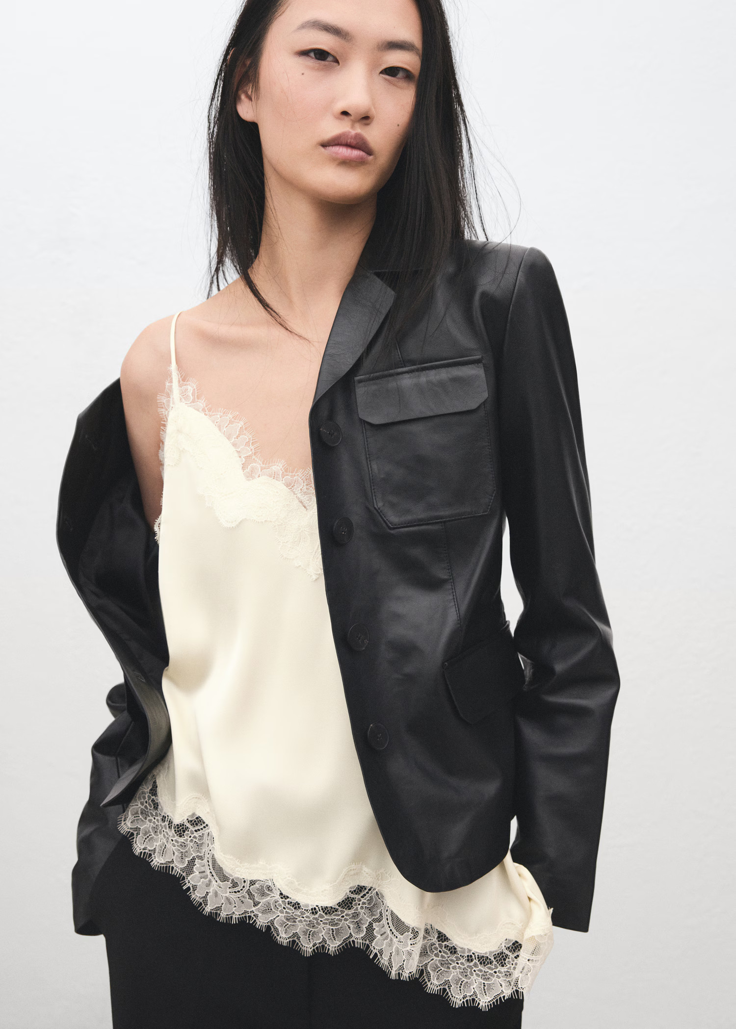 Lace top | Mango (US/MX/AU)