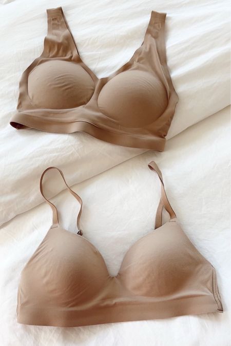 My favorite bras are buy one, get one for 50% off! I love the wireless bra because it’s so comfortable and still gives support. The enbliss bralette has been a lifesaver for both pregnancy and postpartum. I love that it is seamless and can be worn under anything! 

#LTKsalealert #LTKstyletip