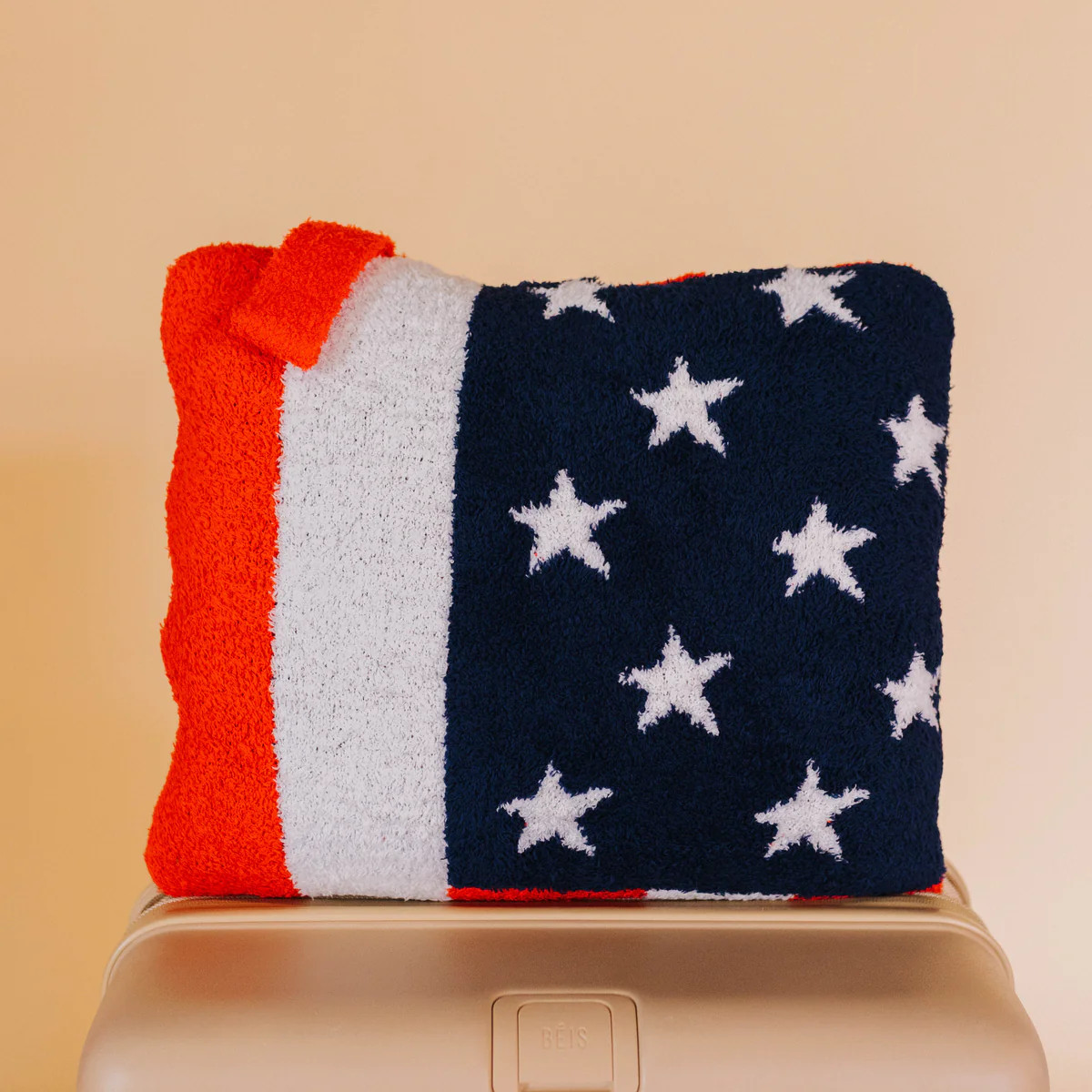 American Flag Quillow 50x60 | Staykation | Staykation