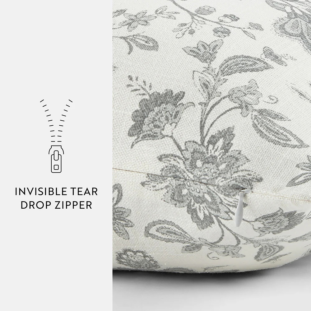 Jacobean Décor Throw Pillow | Linens and Hutch