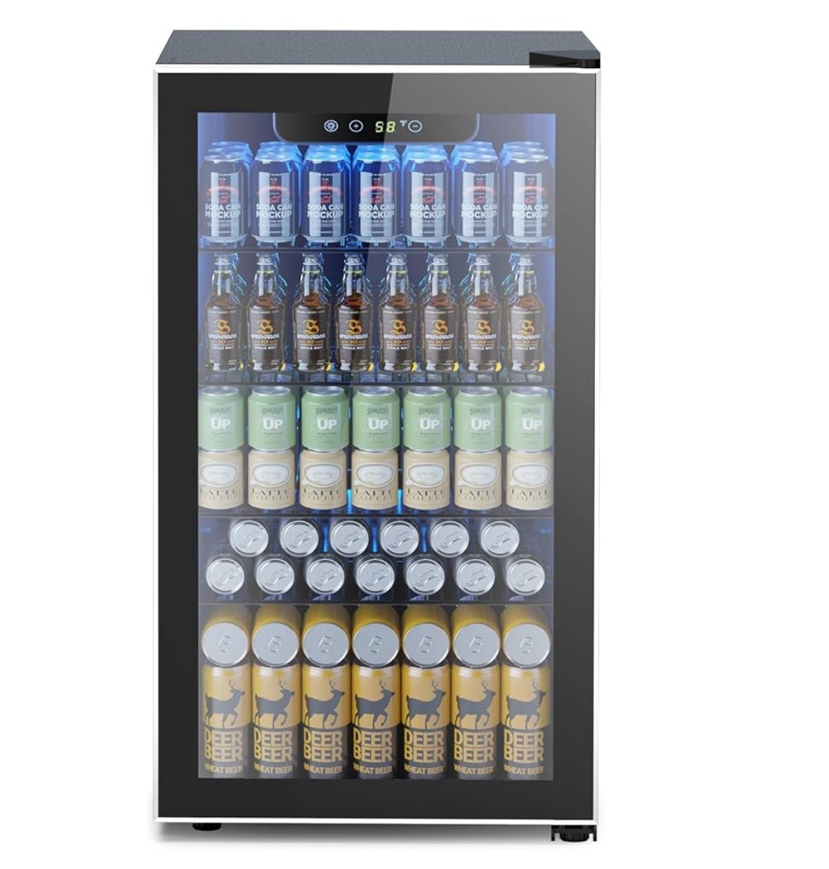10% off 🎉

Mini Fridge 130 Can Beverage Refrigerator Cooler, 3.2 Cu.Ft Drink Fridge for Soda Wine Beer, Adjustable Temperature Control for Home Office, Black

#LTKHome #LTKSaleAlert