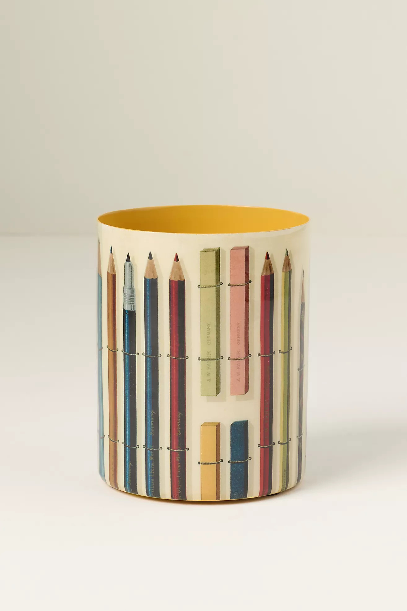 Roomytown Enamel Pen Pot | Anthropologie (US)