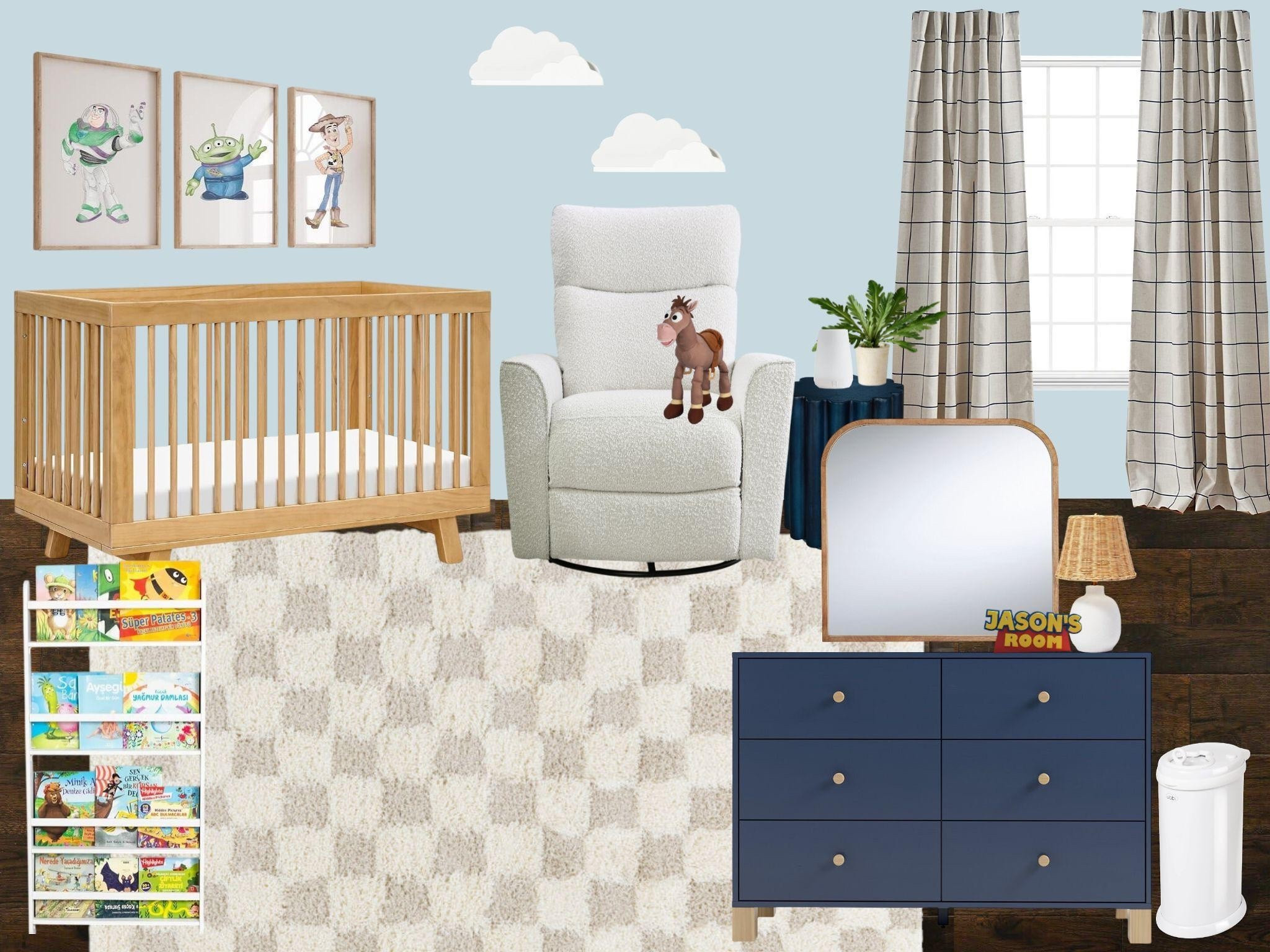 Toy Story themed nursery !

#LTKBaby #LTKHome