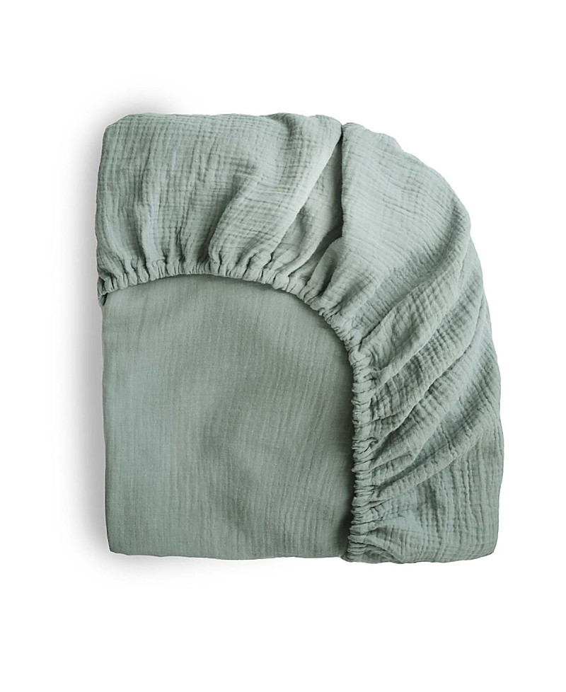 Mushie Extra Soft Muslin Crib Sheet | Bloomingdale's (US)