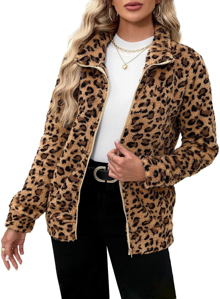 For G and PL Women's Long Sleeve Full Zip Soft Warm Fleece Jacket | Amazon (US)