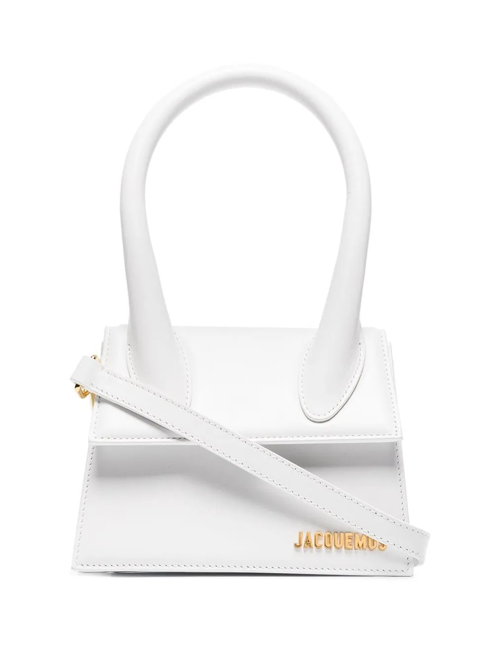 Jacquemus Le Chiquito Moyen Mini Bag | White | FARFETCH | Farfetch Global