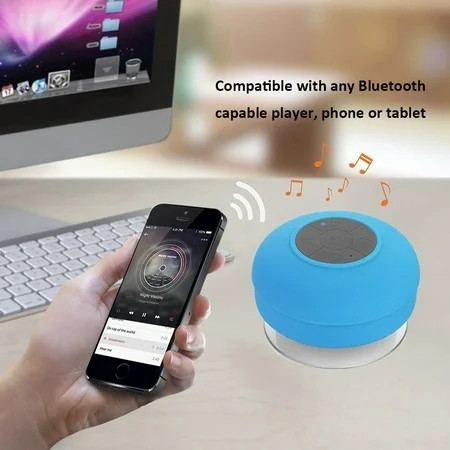 GLiving Portable Wireless Bluetooth Speakers Waterproof,Stereo Pairing, Durable Design Backyard, Out | Walmart (US)